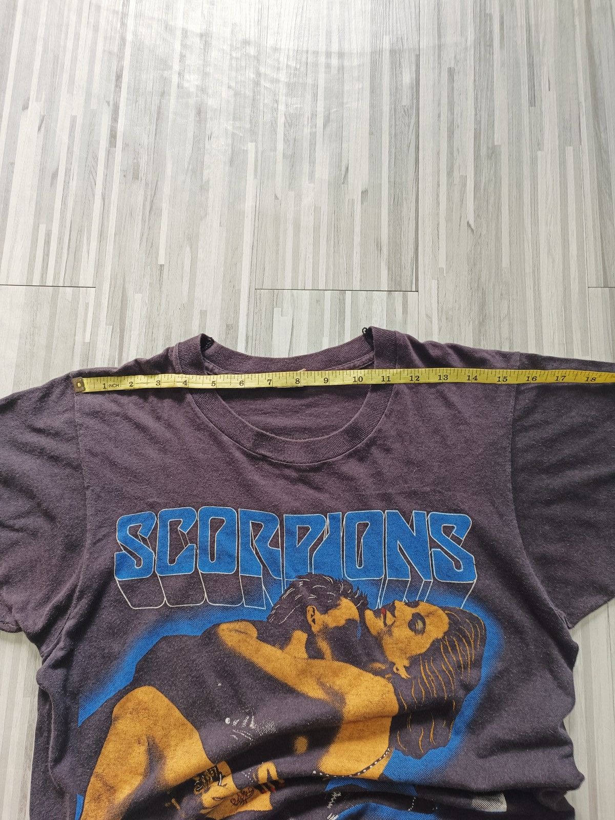 Band Tees × Vintage 1984 Vintage Scorpions Band Tshirt Size US S / EU 44-46 / 1 - 7 Thumbnail