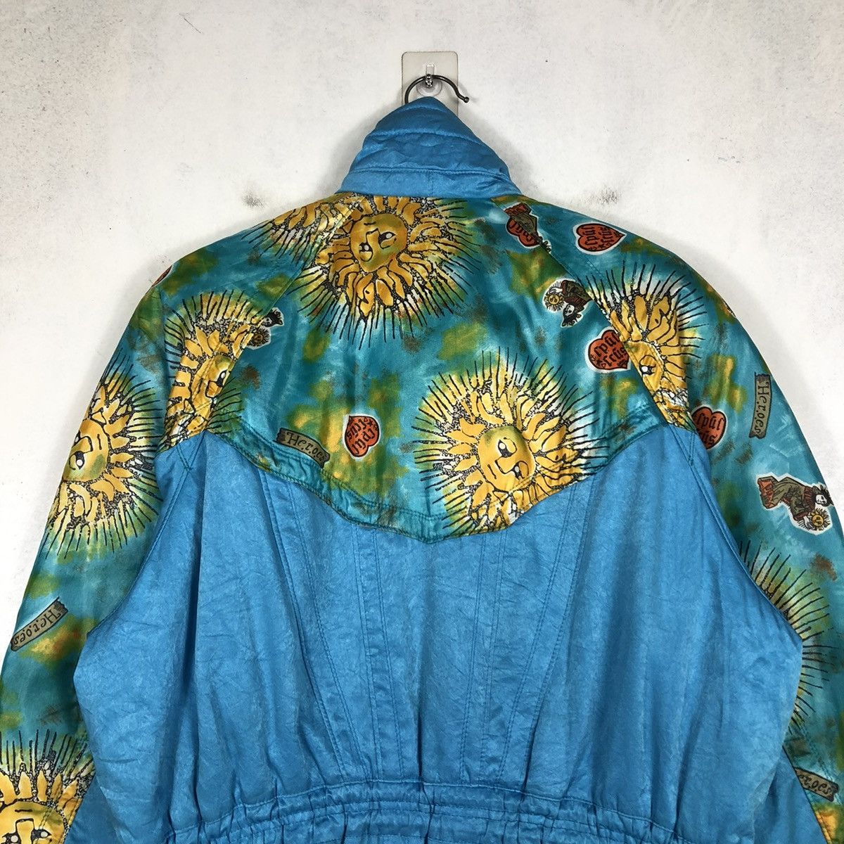 Japanese Brand 📌VINTAGE BOMBER JACKET SKI WINTER LAFONT ITALY FULL PRINT Size US L / EU 52-54 / 3 - 10 Thumbnail