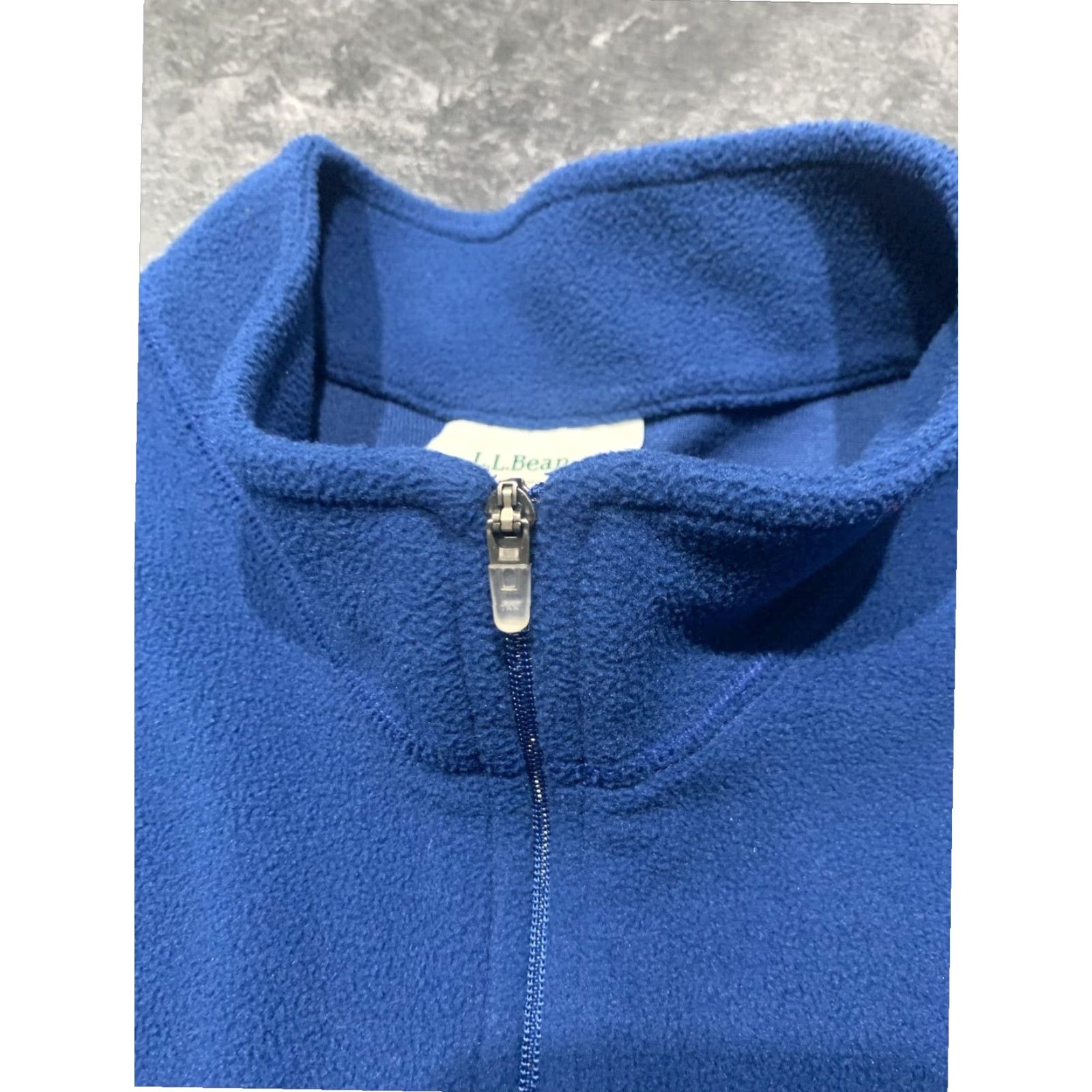 Vintage L.L. Bean Fleece Jacket Mens XL Blue Zip Mock Neck Pockets Classic Walking Size US XL / EU 56 / 4 - 6 Thumbnail