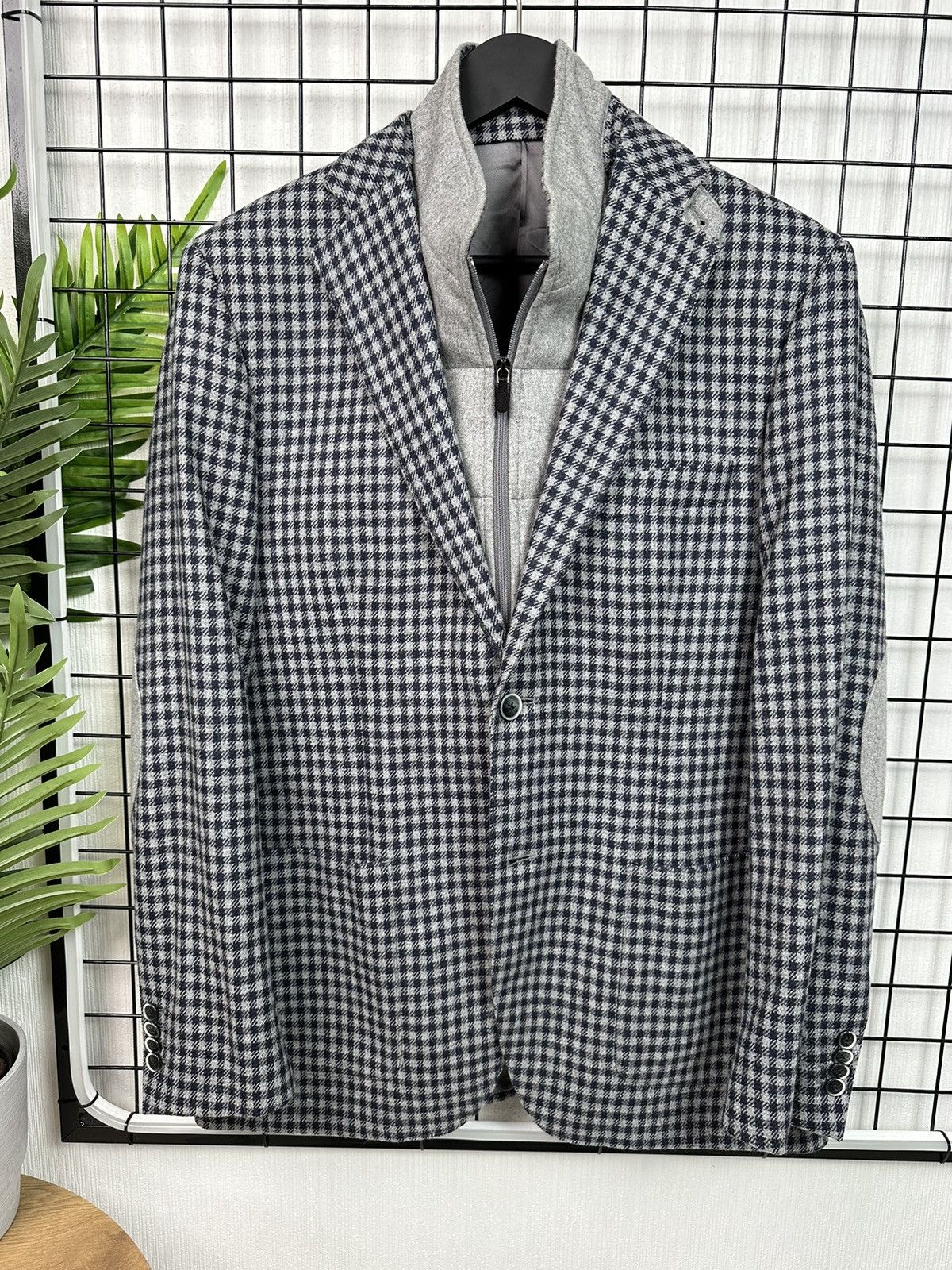 Boggi Boggi Milano Wool Sport Coat Blazer Jacket Men 50R Size US L / EU 52-54 / 3 - 4 Thumbnail