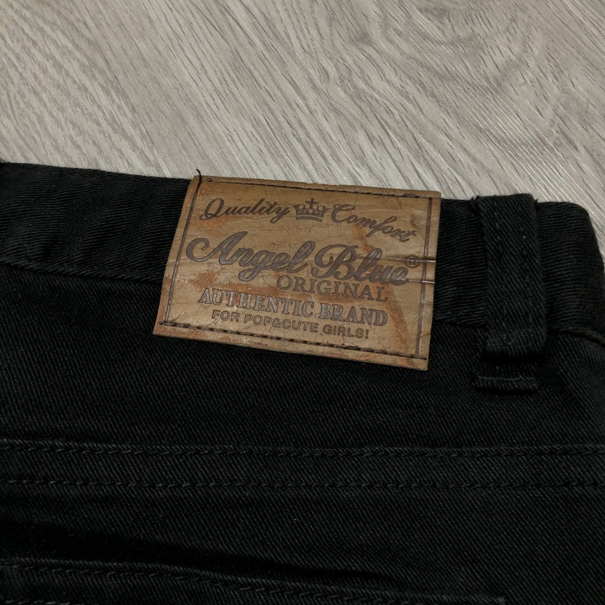 Angel Blue 2000s Angel Blue Cute Girls Denim Jeans Pants Black Lgb Size US 26 / EU 42 - 13 Thumbnail