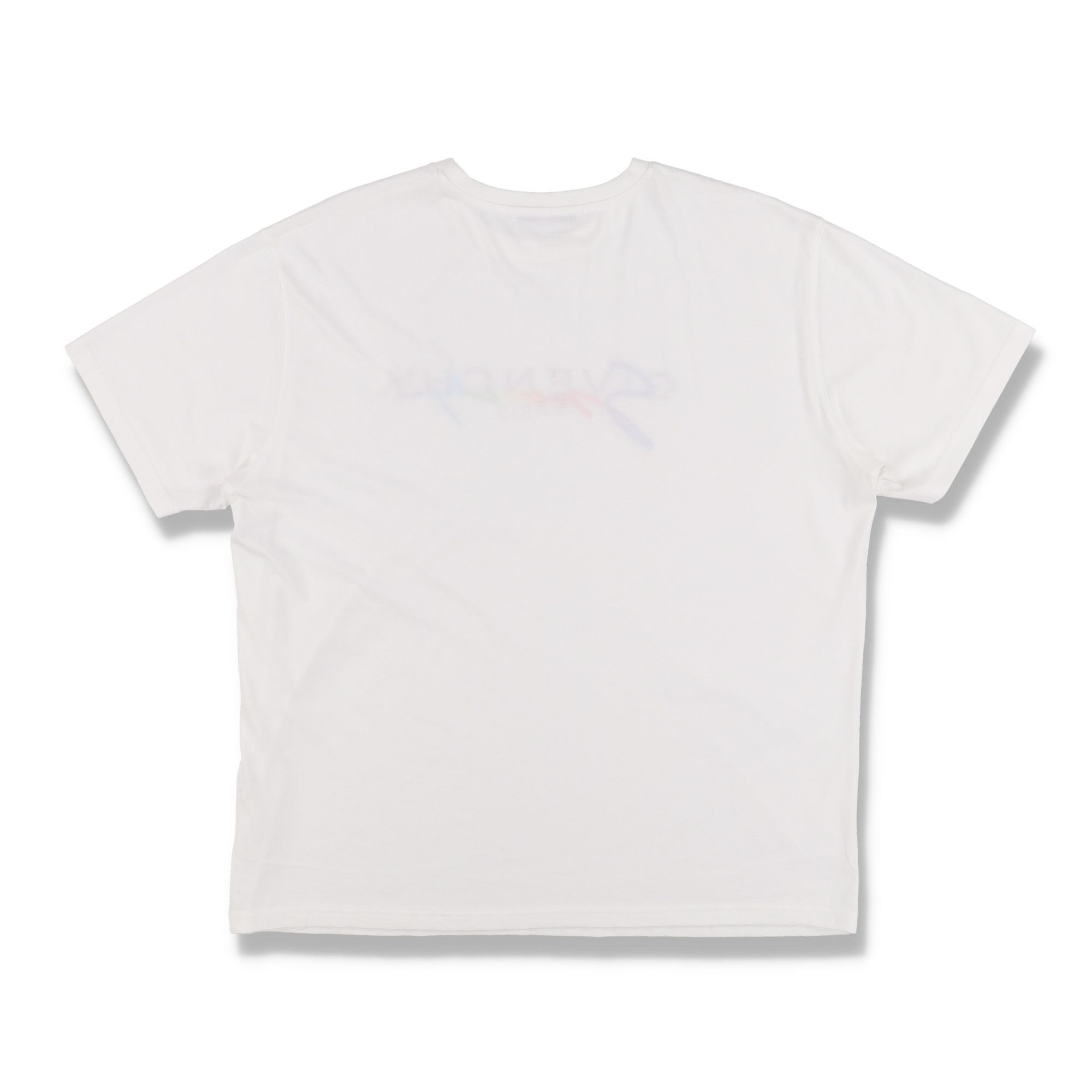 Givenchy White Rainbow Signature Logo T-Shirt Size US XL / EU 56 / 4 - 7 Thumbnail