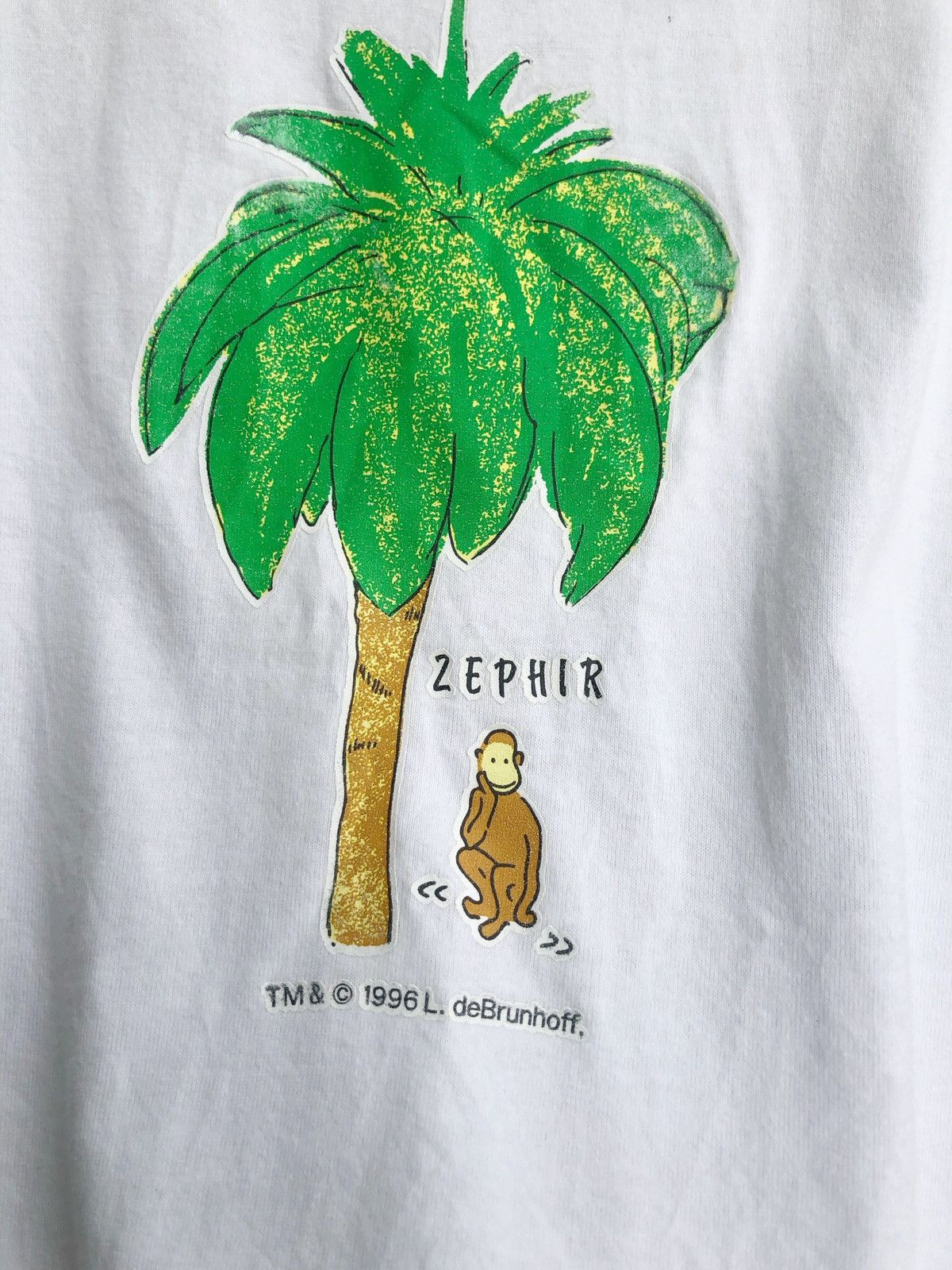 Vintage 🔥Vintage Babar 1996 L. deBrungoff ZEPHIR Movie T-shirt🔥 Size US S / EU 44-46 / 1 - 5 Thumbnail