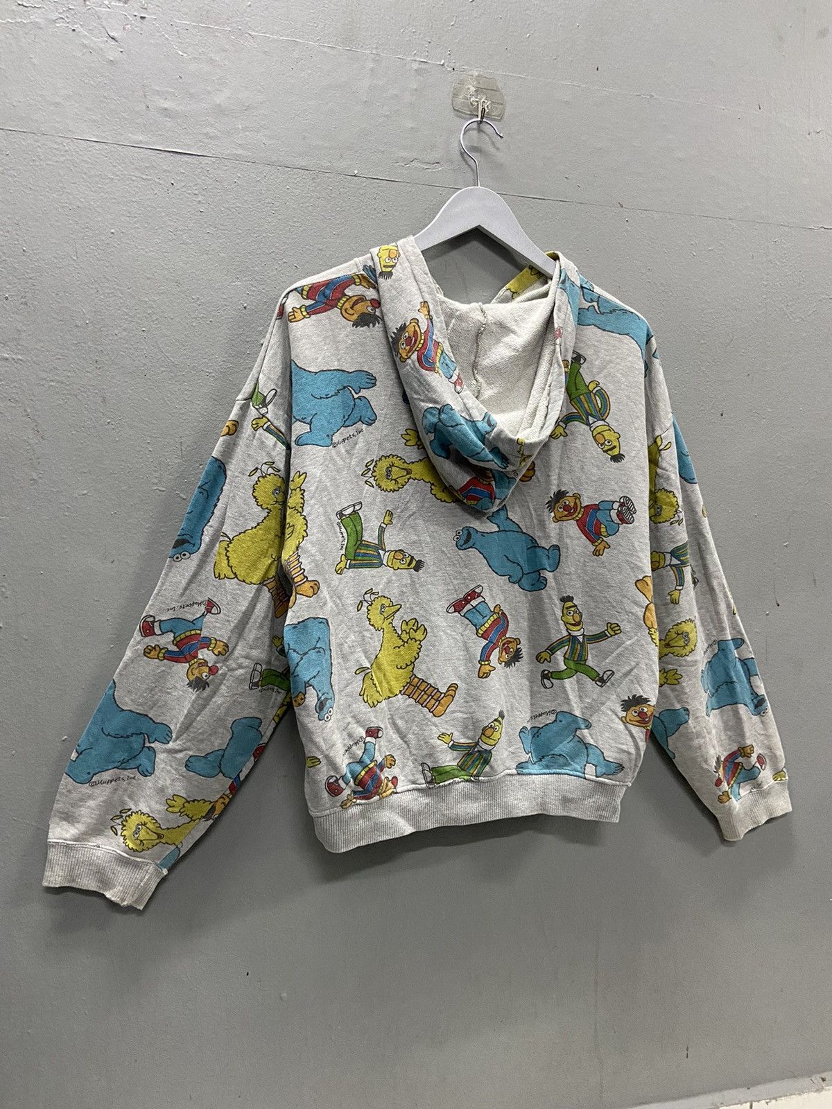 Cartoon Network SESAME STREET FULLPRINT ZIPPER HOODIE Size US M / EU 48-50 / 2 - 2 Thumbnail