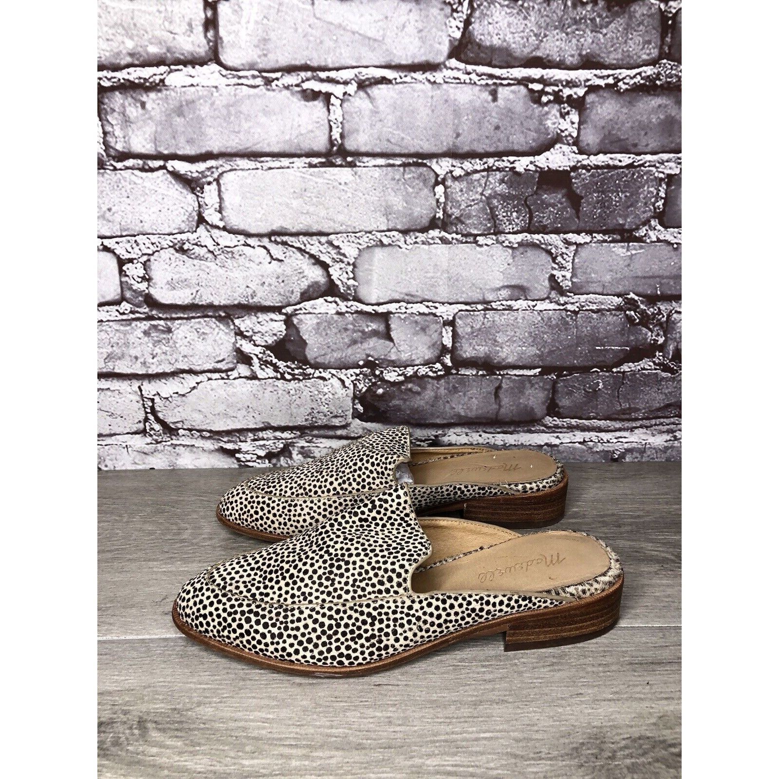 Madewell Madewell Remi Leopard Spots Calf Hair Leather Flats Mules Wo Size US 6 / IT 36 - 19 Thumbnail