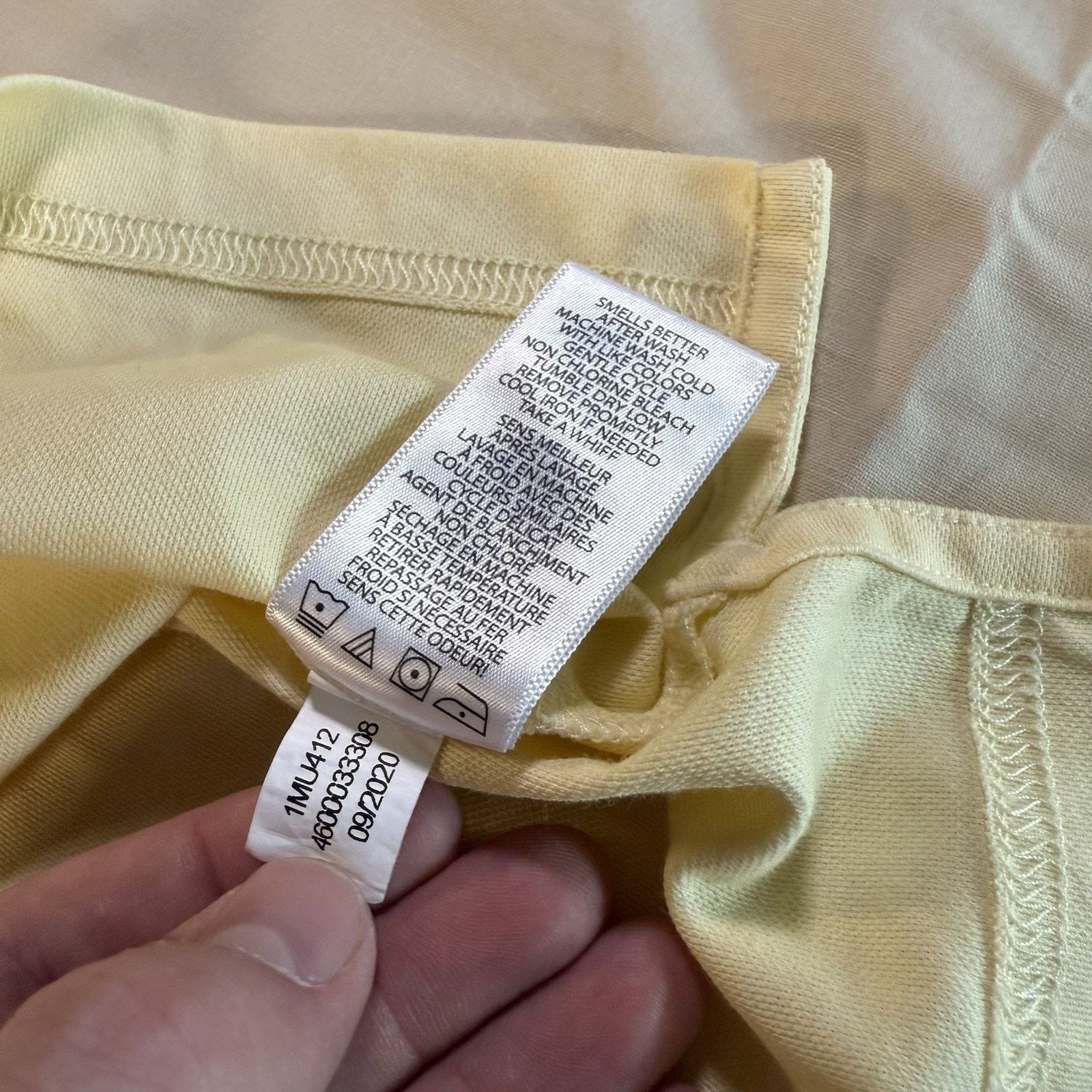 TravisMathew Travis Mathew doTERRA Performance Polo Mens Large Yellow Size US L / EU 52-54 / 3 - 8 Thumbnail