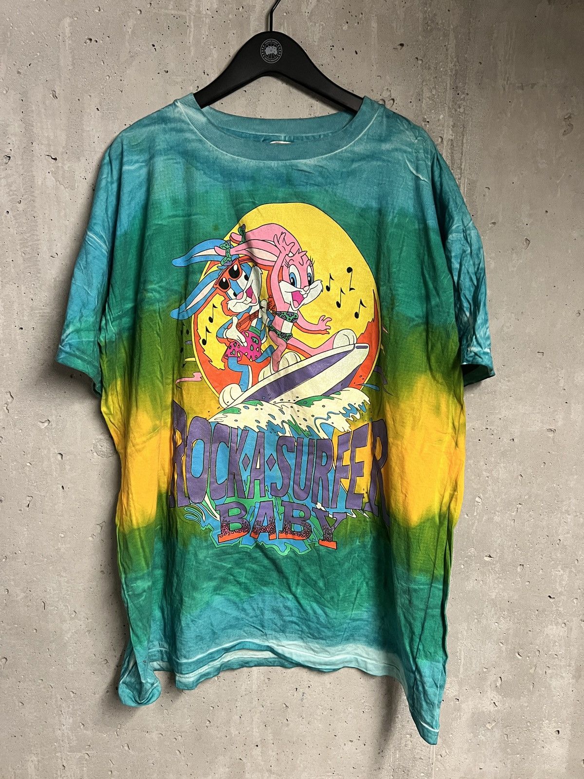Warner Bros Looney Tunes 1994 Warner Bros Rock A Surfe Baby Size US XXL / EU 58 / 5 - 1 Thumbnail