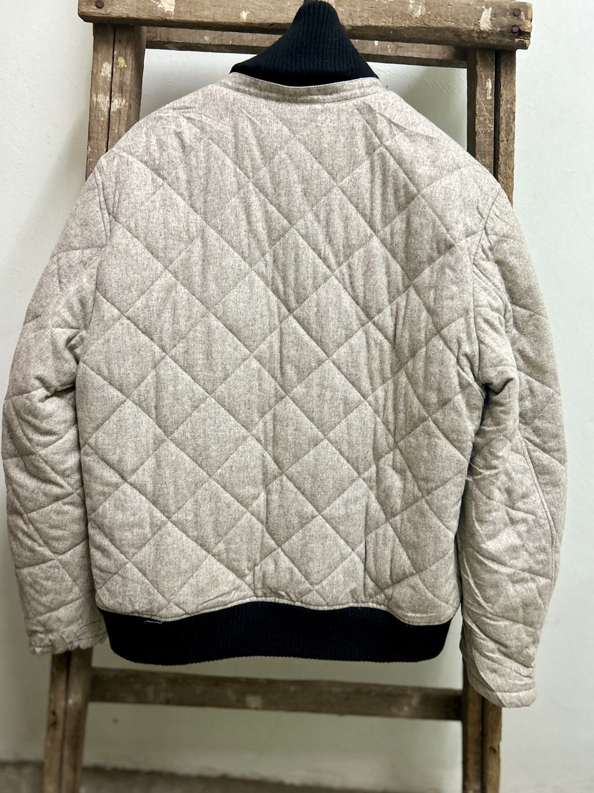 Michel Klein Vintage Michel Klein Quilted Bomber Jacket Size US M / EU 48-50 / 2 - 17 Thumbnail