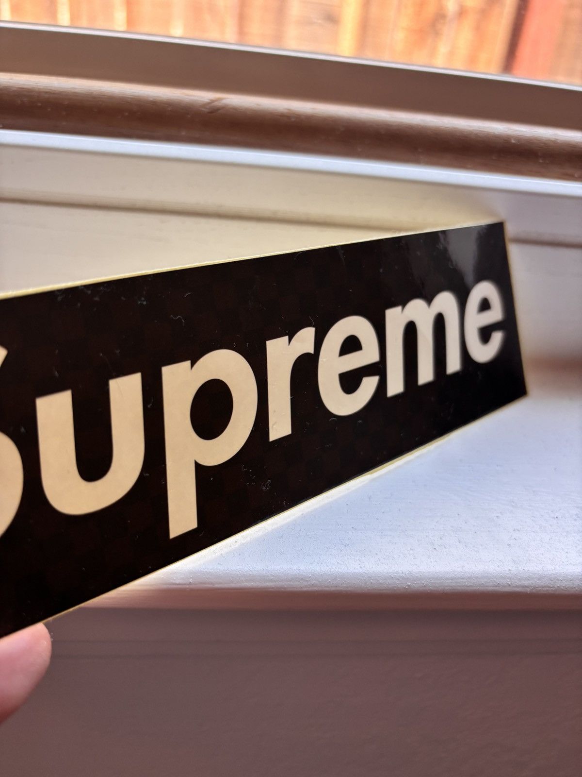 Supreme 2007 Supreme Black Checkerboard Smart Magazine sticker Size ONE SIZE - 3 Thumbnail
