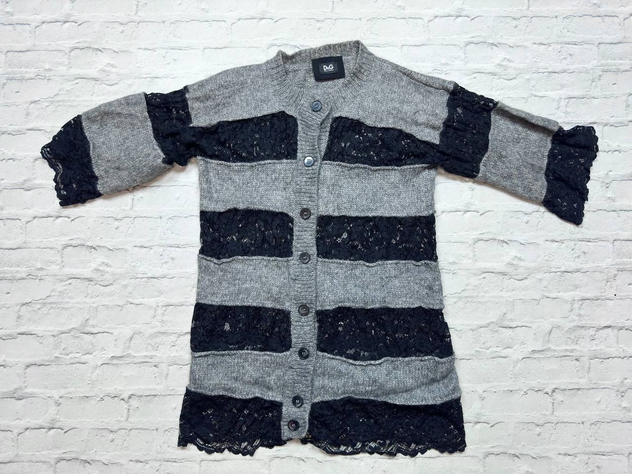 Dolce & Gabbana × Vintage D&G Dolce Gabbana Sweater Womens Rare 46 Cardigan Size L / US 10 / IT 46 - 1 Thumbnail