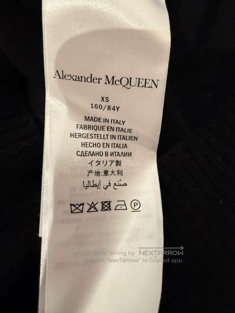 Alexander McQueen Alexander Mcqueen Hollow-out flared sleeve cashmere sweate Size XS / US 0-2 / IT 36-38 - 4 Thumbnail