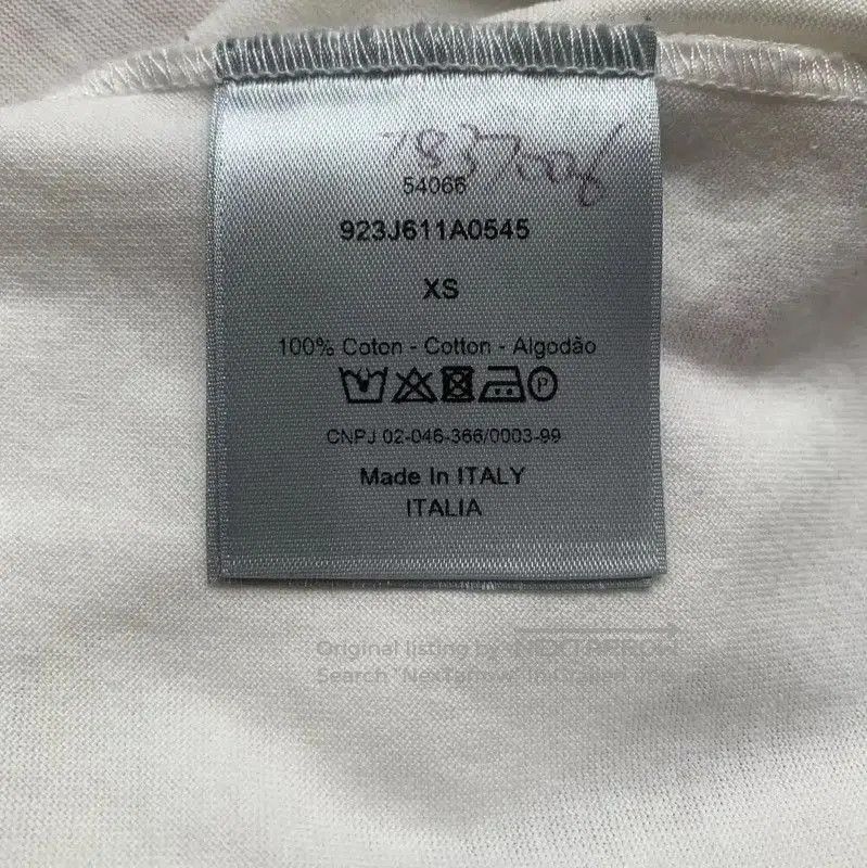 Dior Dior White Cotton T. Size XS / US 0-2 / IT 36-38 - 7 Thumbnail