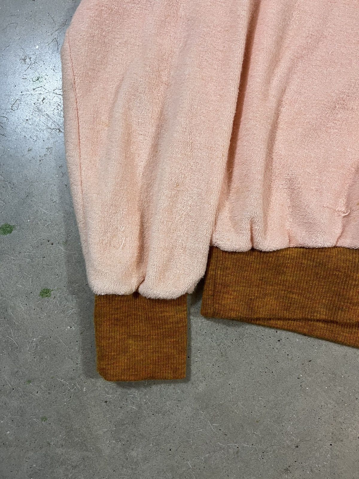 Vintage Vintage 70s Two Tone Terrycloth Sweatshirt Size US XS / EU 42 / 0 - 4 Thumbnail