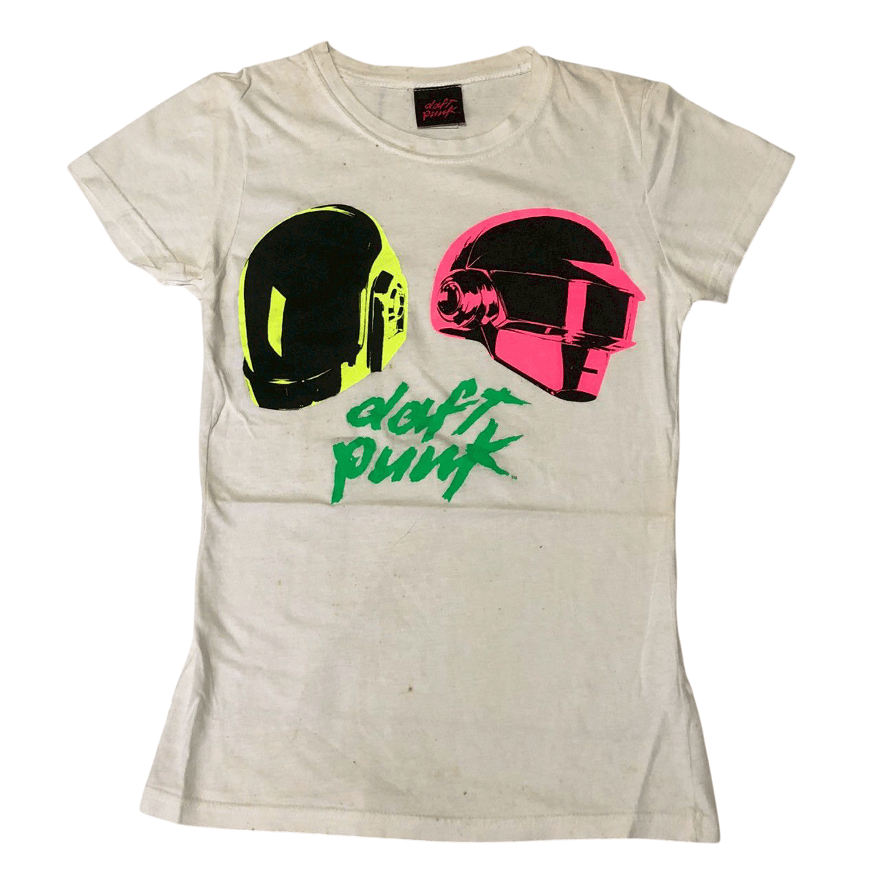 Band Tees Daft Punk Neon Helmets Vintage Tee (Women’s Fit) Size M / US 6-8 / IT 42-44 - 1 Thumbnail