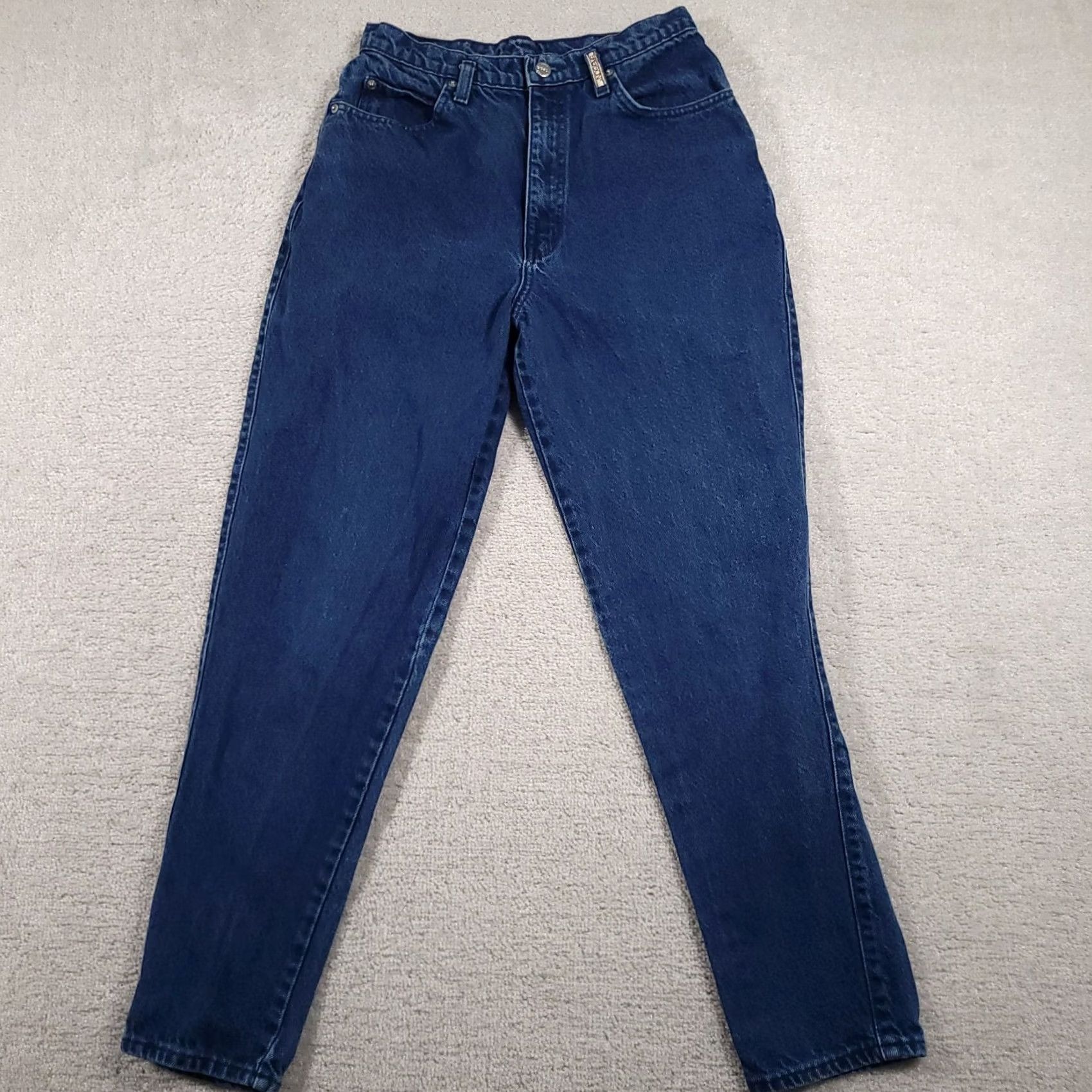 Vintage VINTAGE Sasson Jeans Blue High Waist Tapered Leg 11/12 28X29 USA Made Womens Men’s? Size 32" / US 10 / IT 46 - 2 Thumbnail