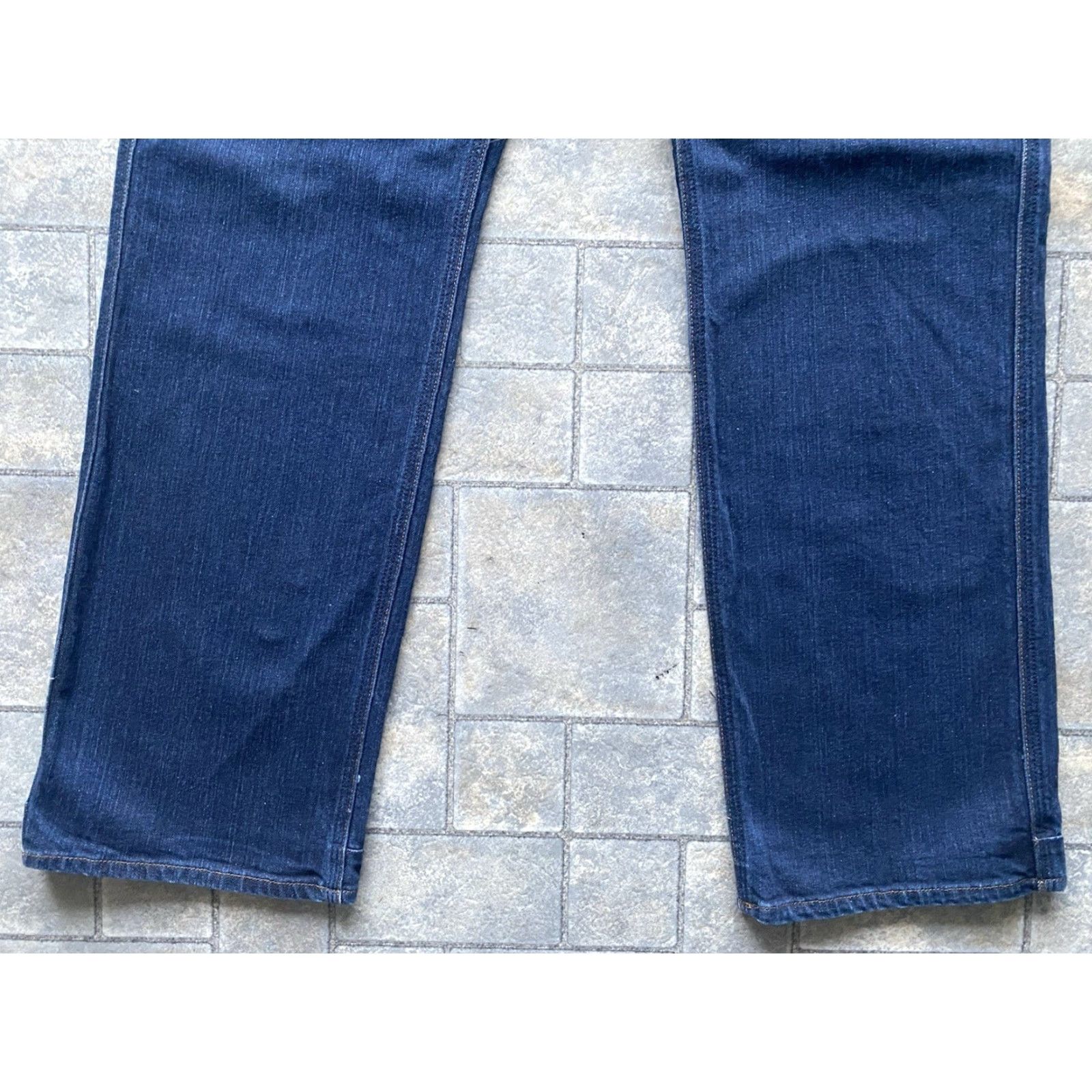Vintage Triple Aught Design Jeans Men 36x30 Blue Made In USA Pants Jeans Mens 36 Blue USA 90s? Size US 36 / EU 52 - 2 Thumbnail
