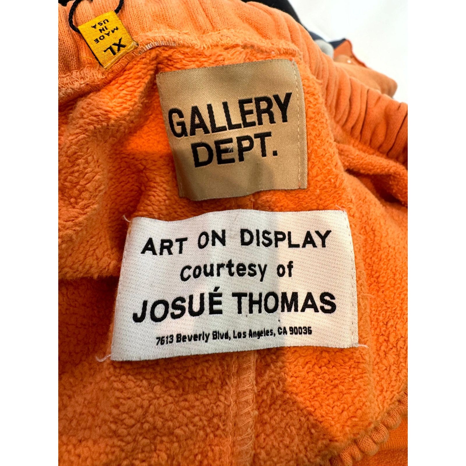 Gallery Dept. Gallery Dept Flare Orange Sweats Size US XL / EU 56 / 4 - 4 Thumbnail