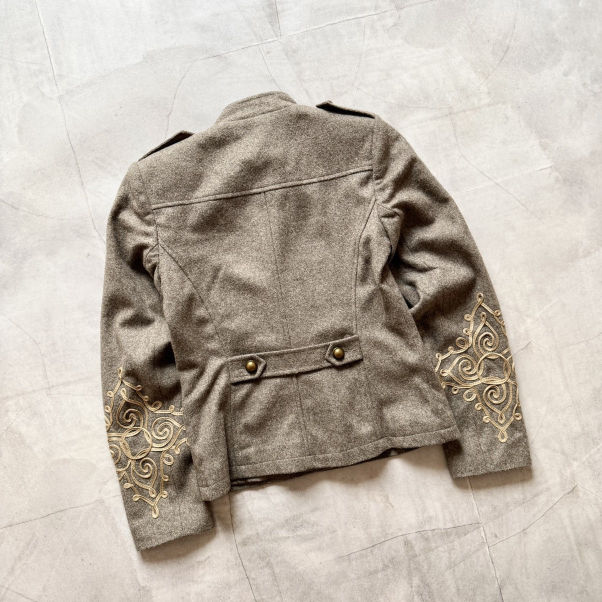 Undercover 00s Napoleon Military Jacket Coat Japan PPFM Balmain Vibe Size M / US 6-8 / IT 42-44 - 7 Thumbnail