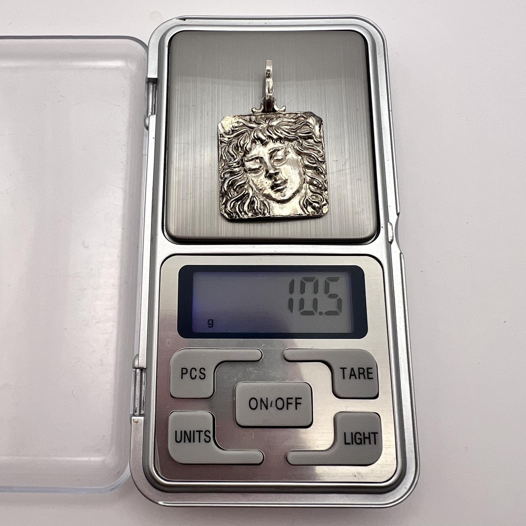 Sterling Silver Vintage Sterling Silver 925 Women's Jewelry Pendant Italy Size ONE SIZE - 8 Thumbnail