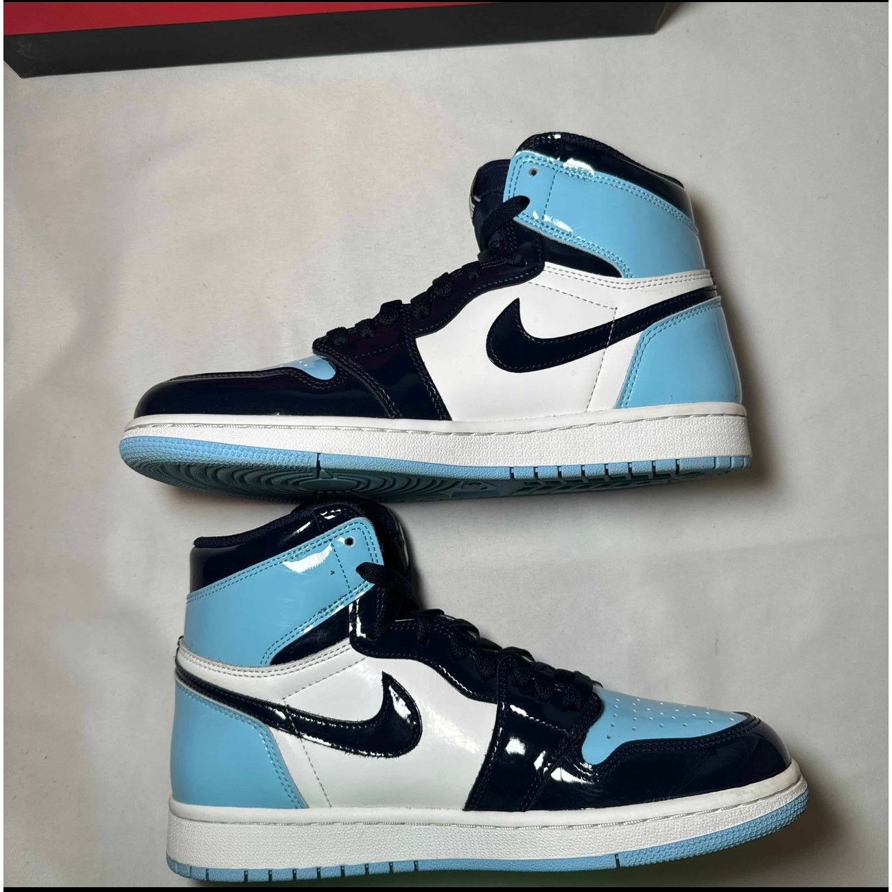 Jordan Brand × Nike Size 8 - Air Jordan 1 Retro High OG Blue Chill Women's Shoes Size US 8 / IT 38 - 3 Thumbnail