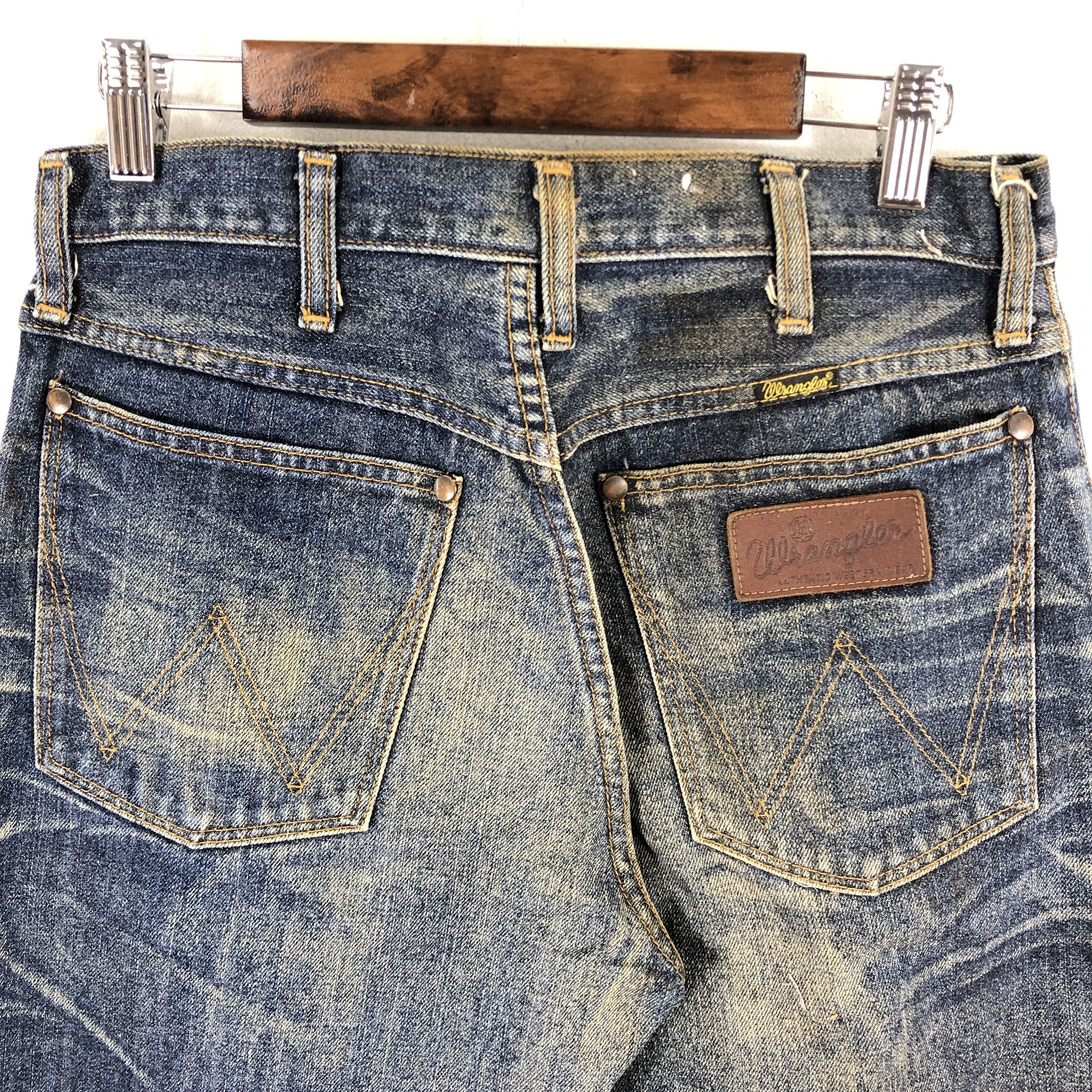 Vintage × Wrangler 30 x 32 Vintage Wrangler Jeans L1436 Size US 30 / EU 46 - 4 Thumbnail