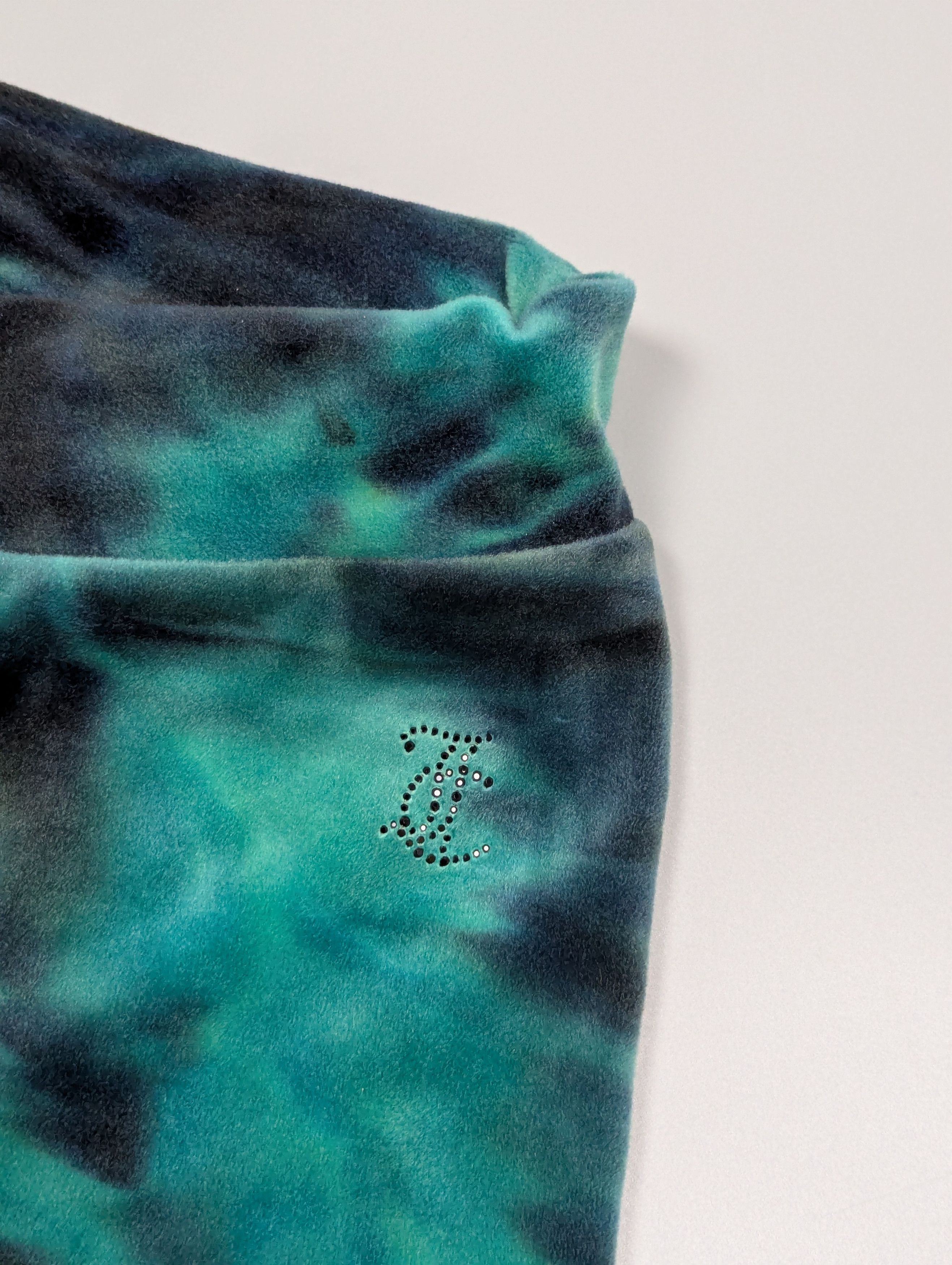 Juicy Couture Juicy Couture Women’s Tie Dye Flared High Waist Skinny Pants Size 33" - 11 Thumbnail