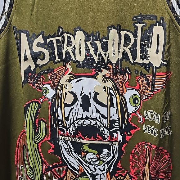 Other Astroworld Travis Scott Basketball Jersey Size Large NWT Size US L / EU 52-54 / 3 - 3 Thumbnail