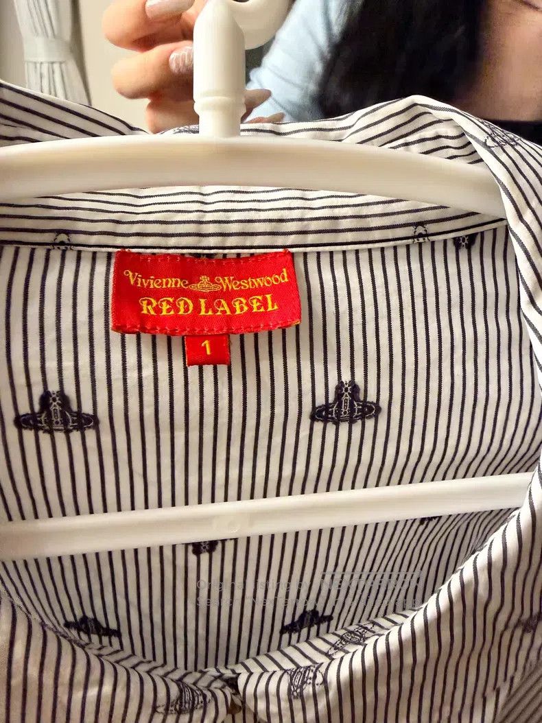 Vivienne Westwood Vivienne Westwood Vintage Saturn striped shirt Size S / US 4 / IT 40 - 3 Thumbnail