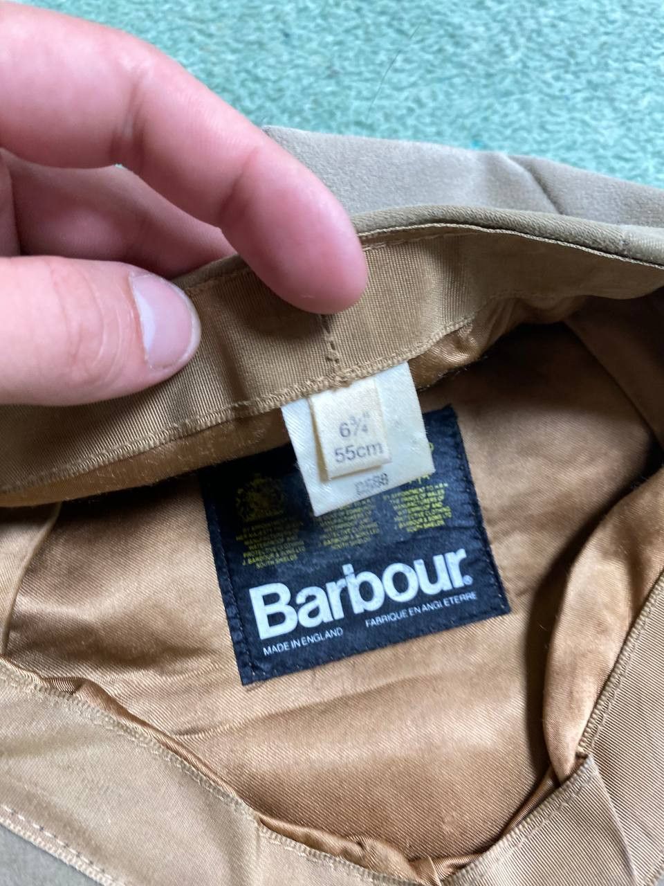 Barbour Hats Vintage Barbour Cap Y2K streetwear Size ONE SIZE - 3 Thumbnail