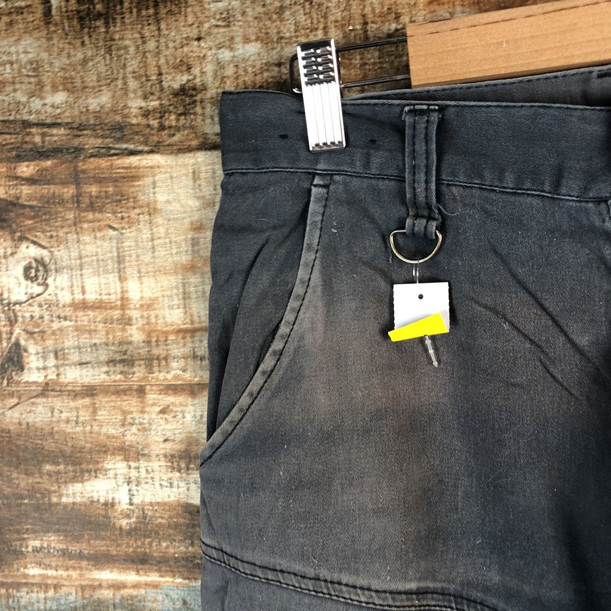 Japanese Brand DL Japanese Brand Dark Blue Cargo Multipocket Pants #C717 Size US 30 / EU 46 - 7 Thumbnail