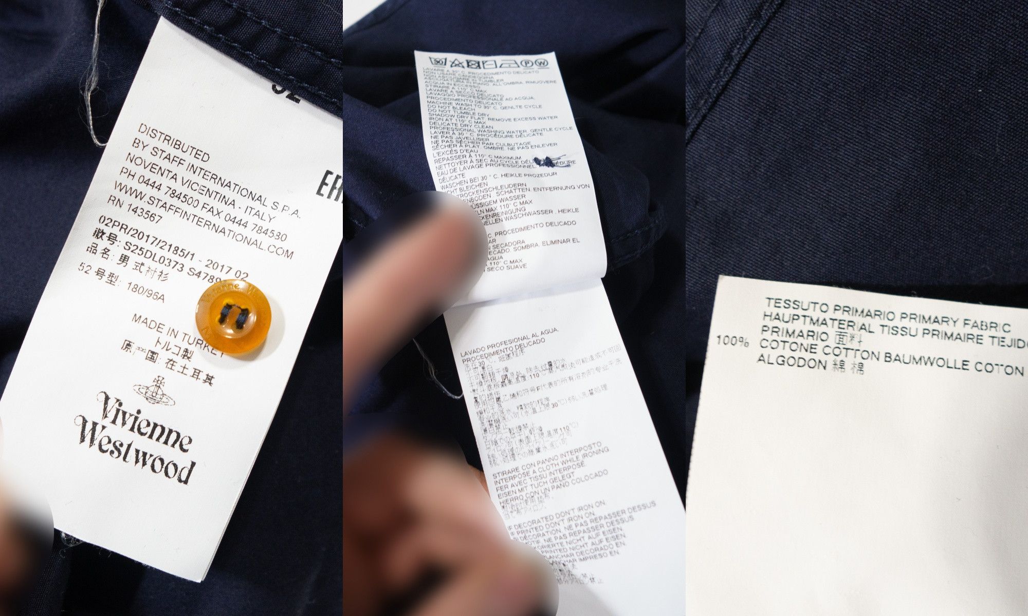 Vivienne Westwood 2017 Orb Logo Two-Button Krall Shirt Size US L / EU 52-54 / 3 - 9 Thumbnail