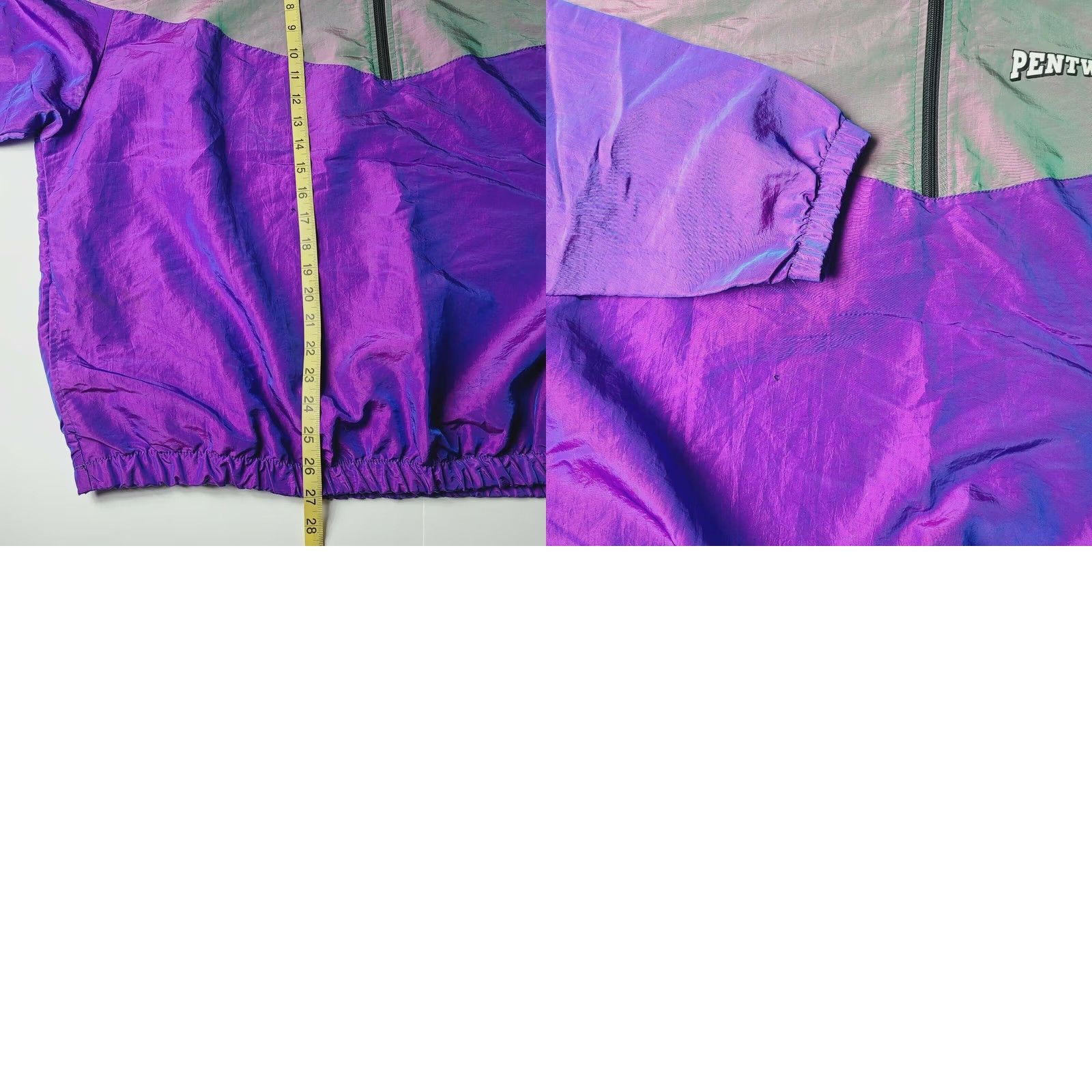 Vintage VINTAGE Ocean East Purple Iridescent Pullover Windbreaker 90s Mens L Nylon Jacket Windbreaker 90s Mens L Size US L / EU 52-54 / 3 - 8 Thumbnail