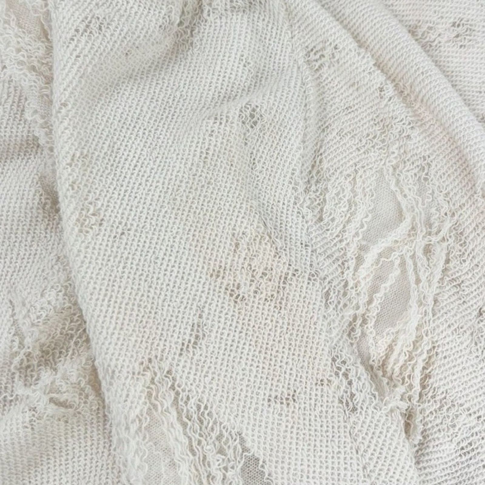 Iro IRO Jeans Sudami Distressed Crew Neck Sweater Beige S Size S / US 4 / IT 40 - 15 Thumbnail