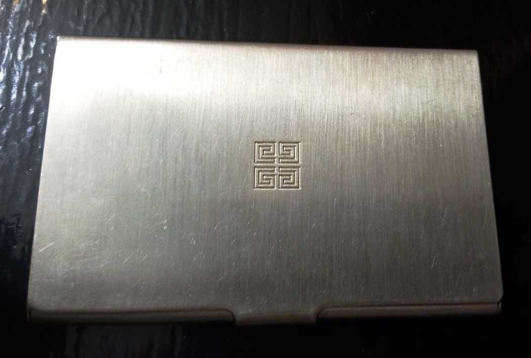 Givenchy Givenchy Die-silver Metal Business Card Holder 4G Wallet Size ONE SIZE - 1 Thumbnail