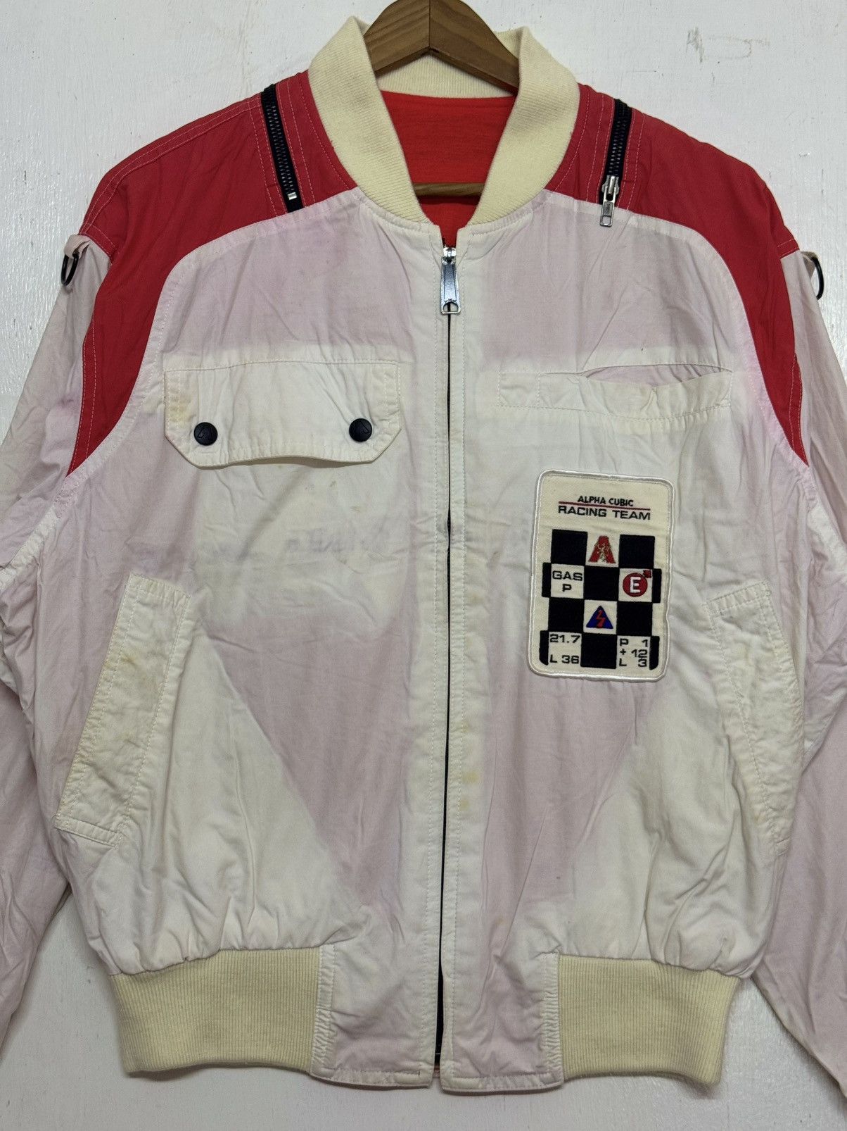 Alpha Industries × Vintage Vintage Alpha Cubic Racing Team (No taq) Size US M / EU 48-50 / 2 - 7 Thumbnail