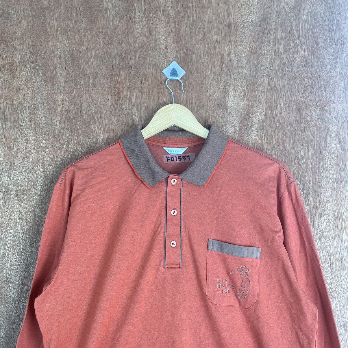 Designer × Japanese Brand Vintage Robellro GOLF LONG SLEEVE SHIRT #K01557 Size US L / EU 52-54 / 3 - 2 Thumbnail