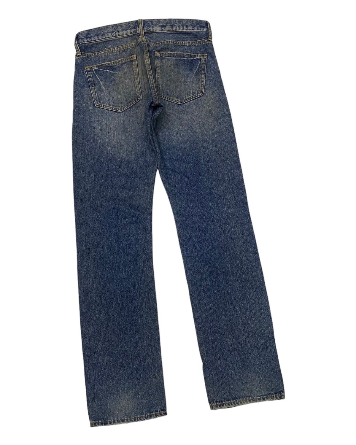 Undercover × Uniqlo 🔥JAPANESE BRAND UNIQLO DISTRESSED DENIM JEANS Size US 30 / EU 46 - 4 Thumbnail