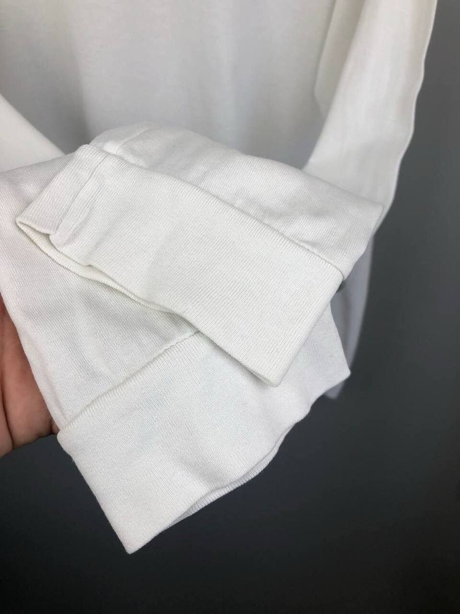 Acne Studios Acne Studios Face Patch Men Long Sleeve White Size L Size US L / EU 52-54 / 3 - 4 Thumbnail