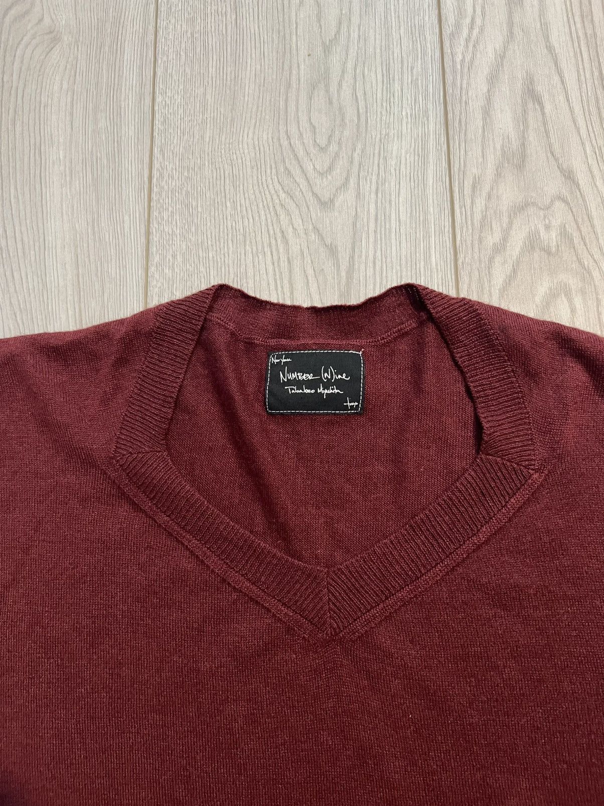Number (N)ine Number (N)ine SS09 Wine Vest Size US M / EU 48-50 / 2 - 3 Thumbnail