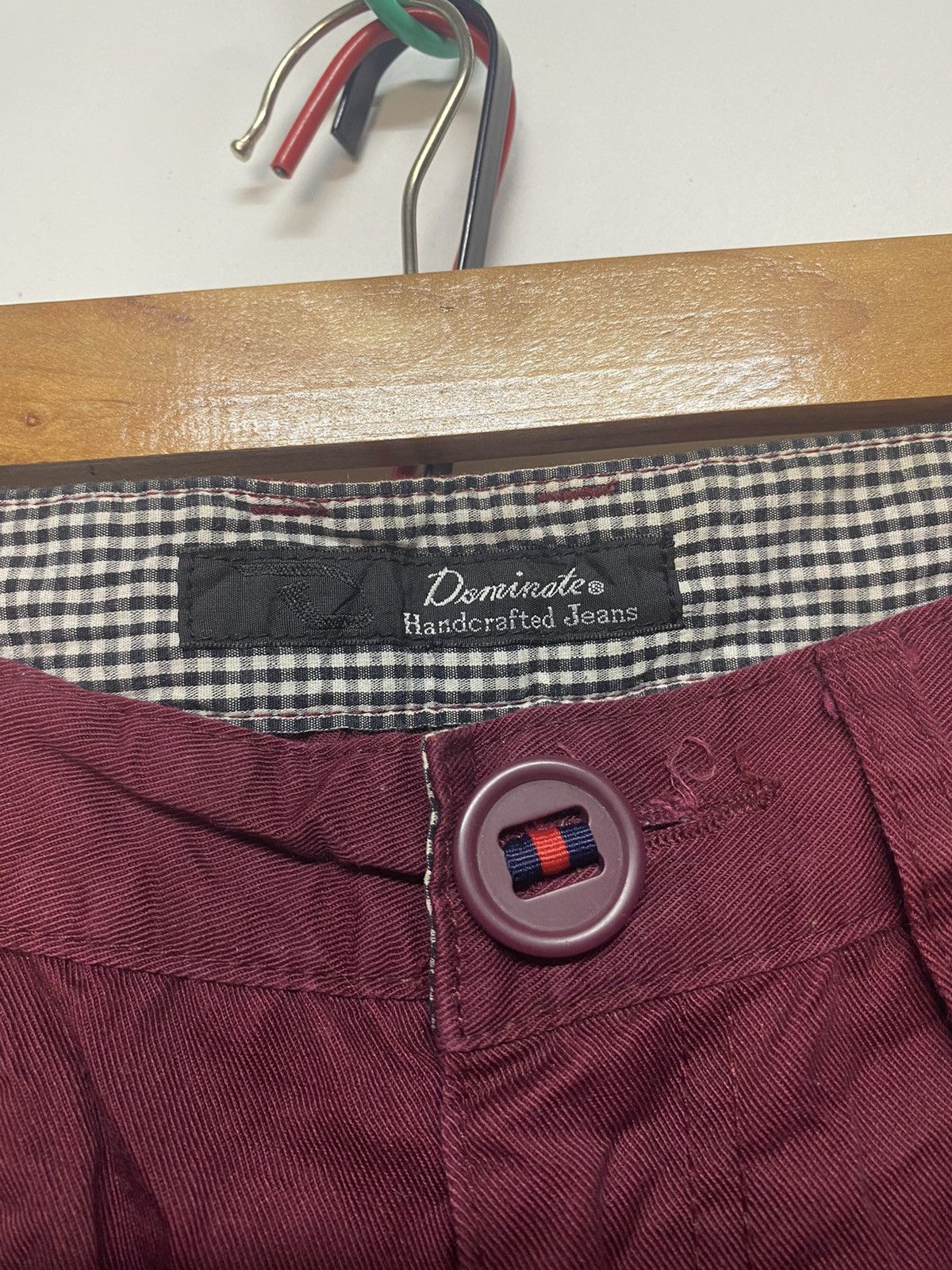 Vintage Japanese Brand Dominate Handcrafted Jeans Multi Pocket Pants Size US 32 / EU 48 - 11 Thumbnail