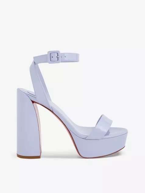 Christian Louboutin o1s1wg110924 Movida Sabina Pumps in Blue Size US 7 / IT 37 - 1 Thumbnail