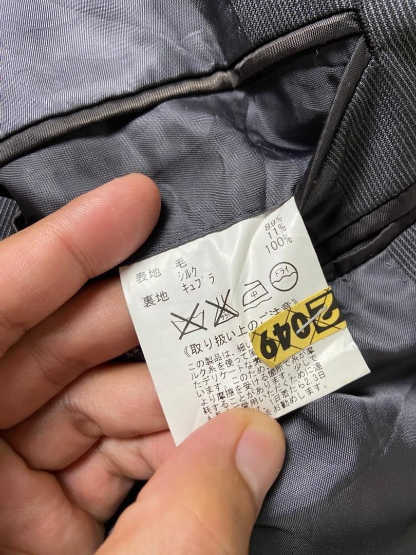 Japanese Brand D Urban Ing Loro Piana Single Breasted Blazer (193) Size US XXS / EU 40 - 6 Thumbnail
