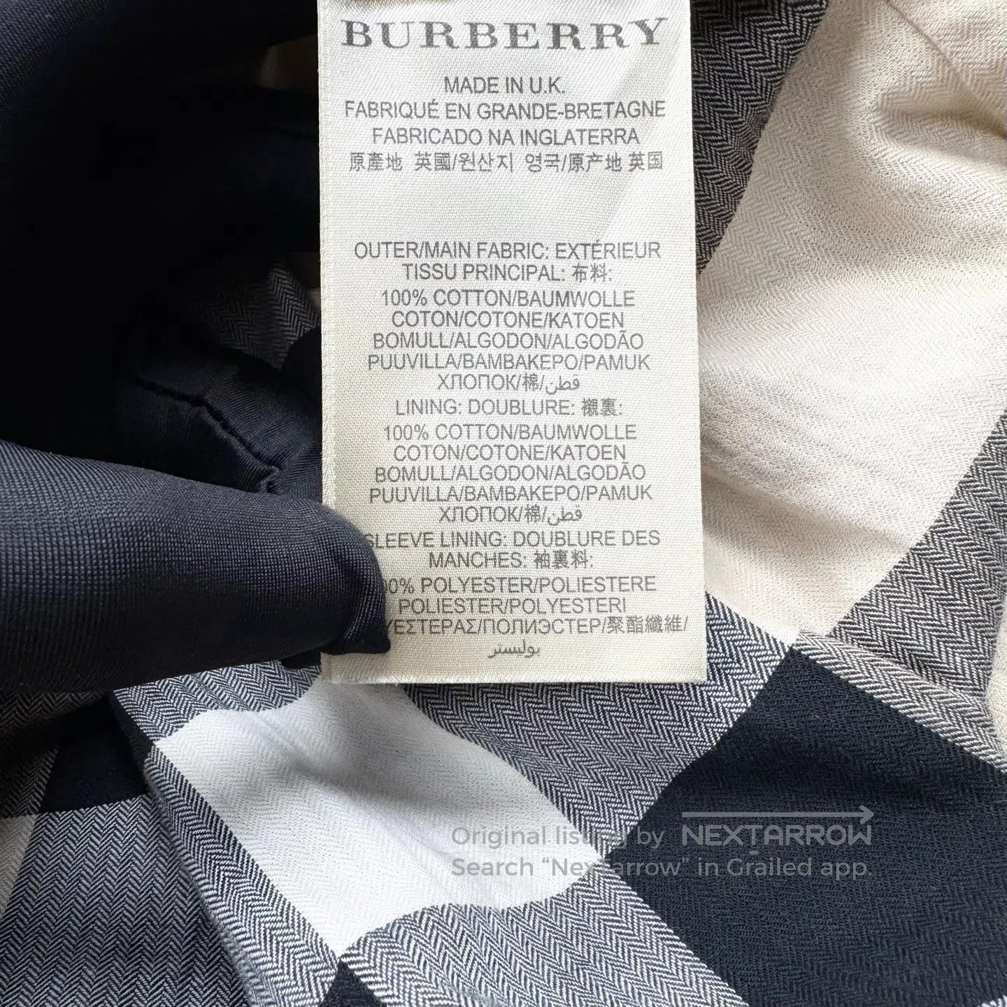 Burberry Burberry Single-breasted buttoned blazer jacket with all-o Size US XL / EU 56 / 4 - 6 Thumbnail