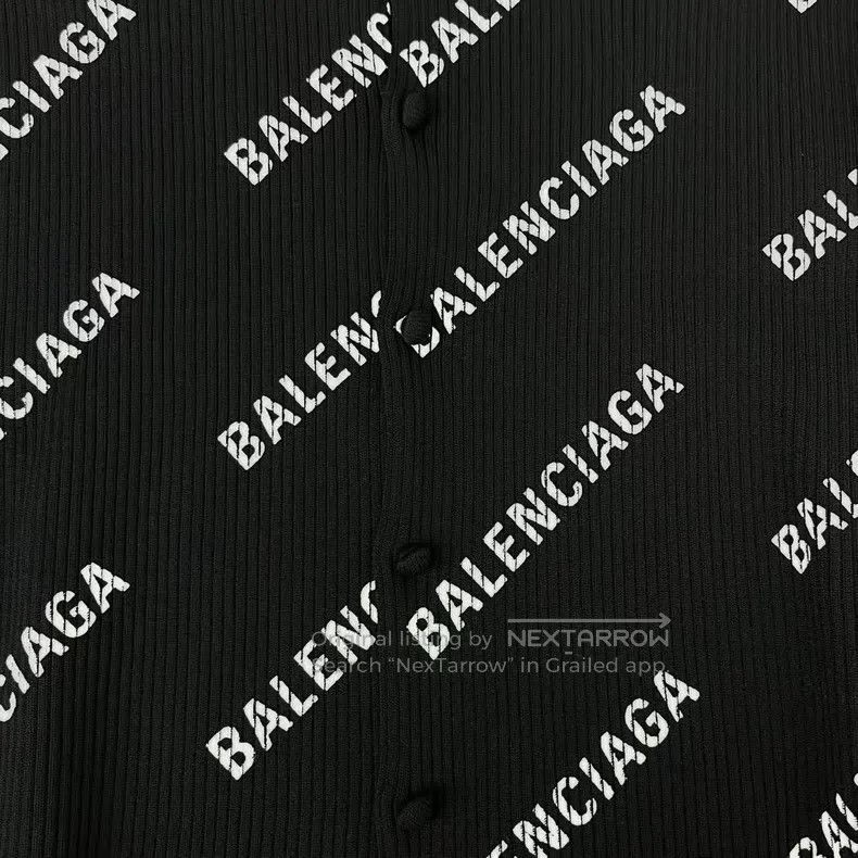 Balenciaga Balenciaga Black bulletproof print logo short fitted elast Size M / US 6-8 / IT 42-44 - 4 Thumbnail