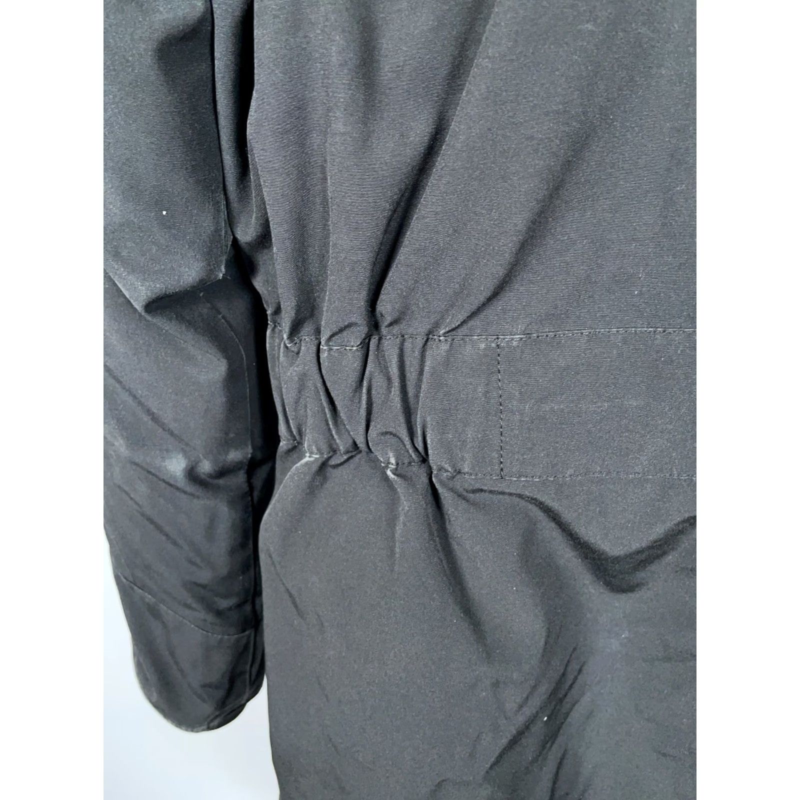 Canada Goose Canada Goose Parka Coat Womens Large Black Down Trillium 6550L Zip Removable Hood Nylon Lining Long Jacket Size L / US 10 / IT 46 - 4 Thumbnail