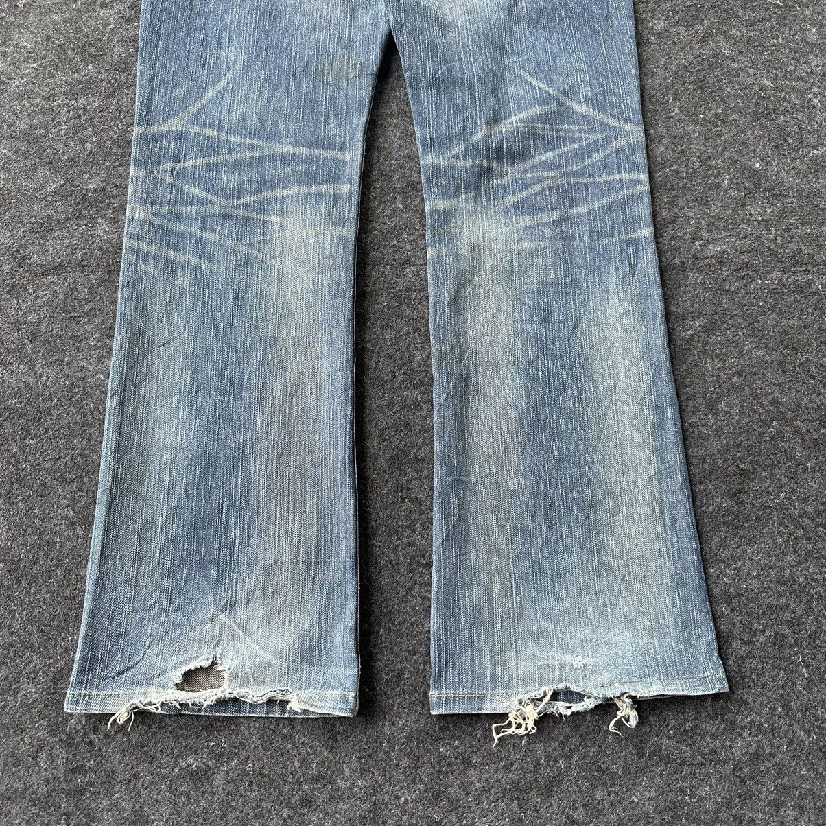 Beauty Beast Lee Flare Denim Black Label Vintage Denim D676 Size US 32 / EU 48 - 8 Thumbnail