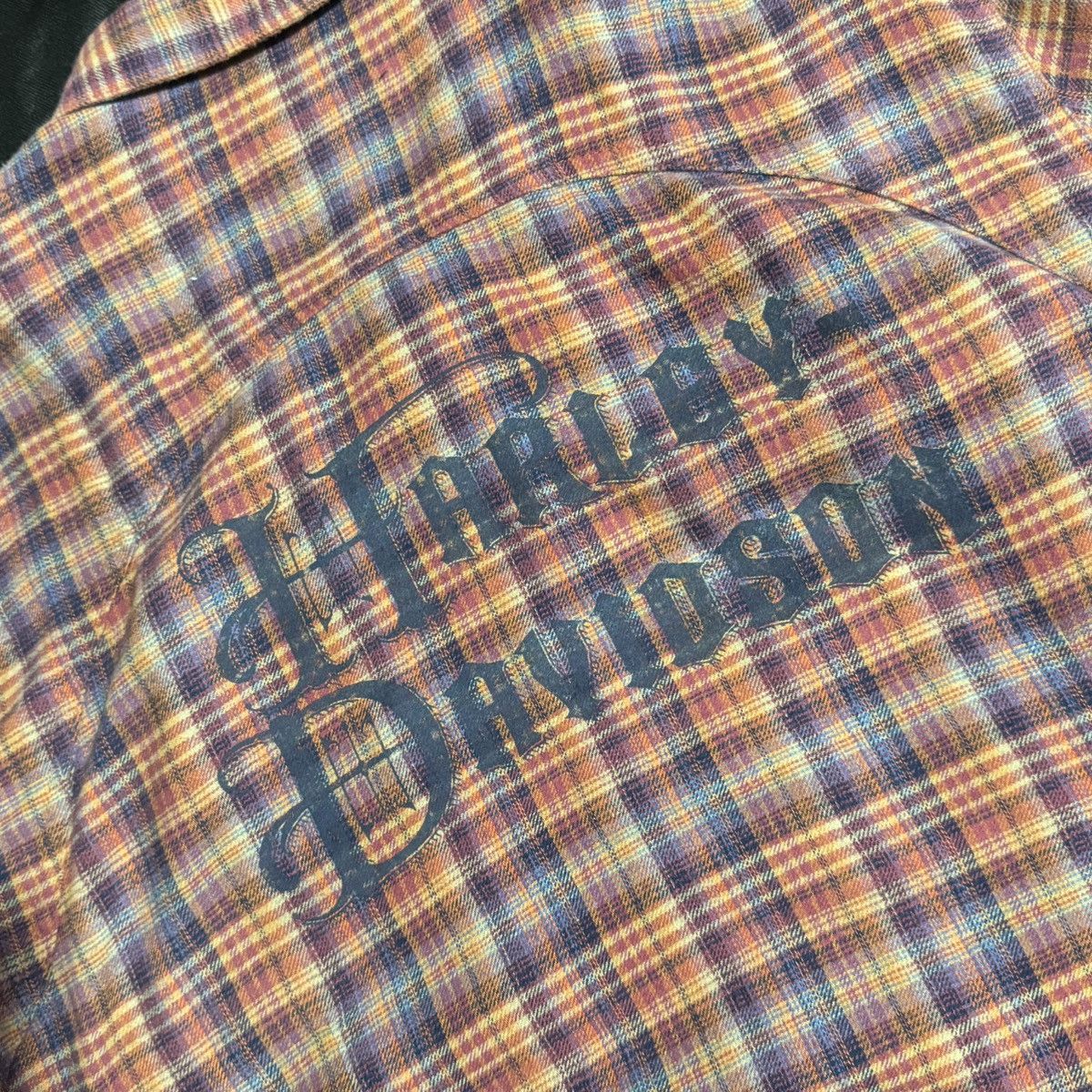 Harley Davidson Flannel shirt Harley Davidson Size US XL / EU 56 / 4 - 2 Thumbnail