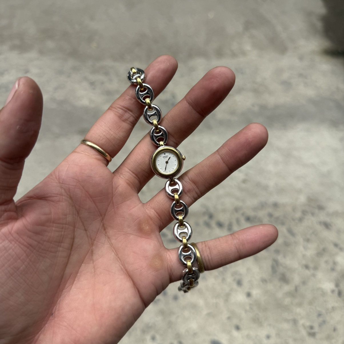 Seiko SEIKO Bracelet Two Tone 1N00-0070 Size ONE SIZE - 3 Thumbnail