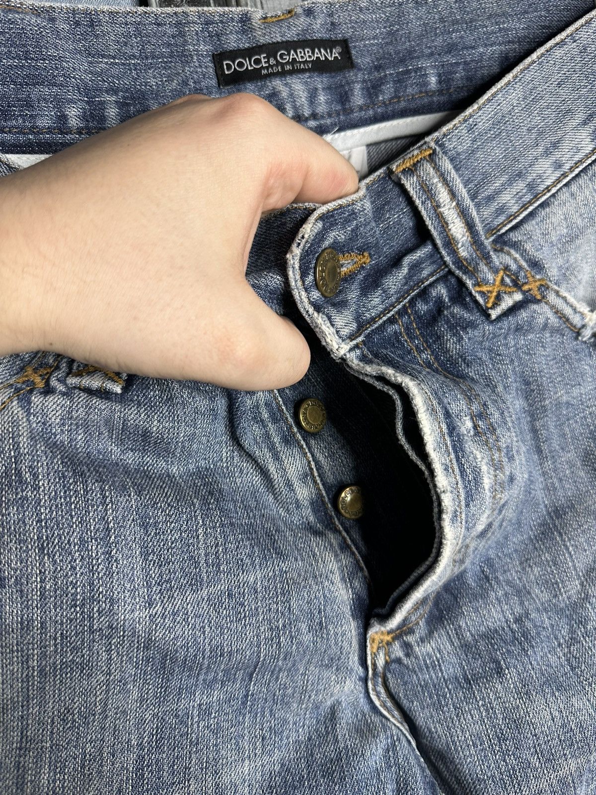 Dolce & Gabbana Dolce & Gabbana Distressed Archival Denim Jeans IT 48 Size US 32 / EU 48 - 19 Thumbnail