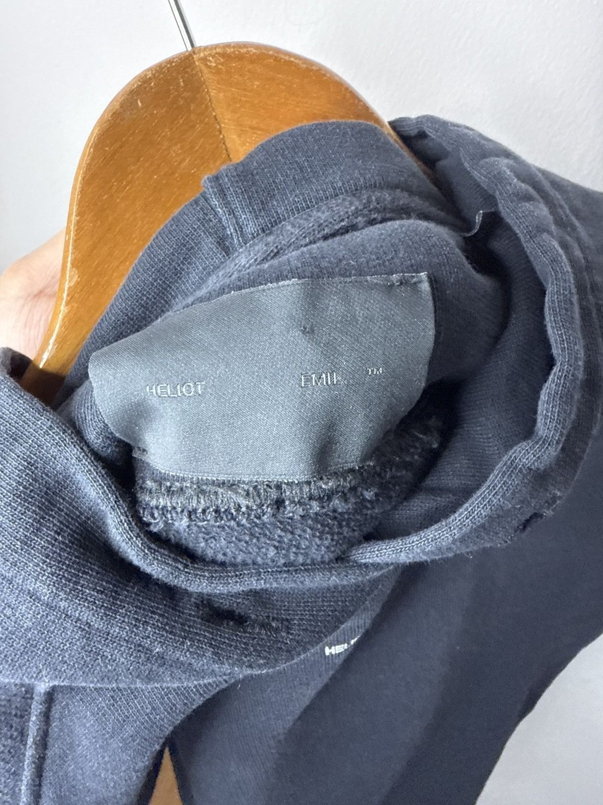 Heliot Emil Heliot Emil SS21 Deconstructed Cropped Hoodie Size S / US 4 / IT 40 - 3 Thumbnail